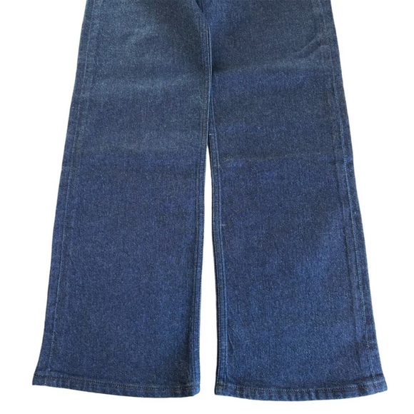 Revolve Boyish The Mikey La Strata Rinse High Rise Wide Leg Jeans Size 27 - Picture 7 of 9